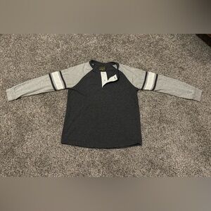 Kids Gray Long Sleeve Shirt